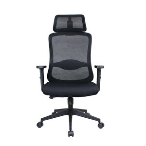 Tempo Ergonomik Yönetici Ve Çalışma Koltuğu - File/siyah 64x116-126x66 Cm