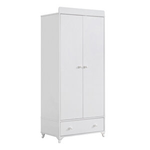 Gardırop, Elegant 2 Kapaklı Çekmeceli Dolap