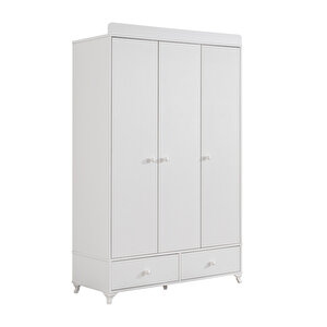Gardırop, Elegant 3 Kapaklı Çekmeceli Dolap
