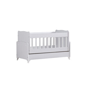 Beşik, Elegant Sallanan Beşik 60x120 - Beyaz