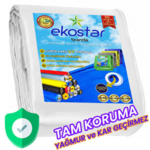Ekostar Pe Branda  - 140 Gr/m2 - 3x3 Mt. - Beyaz 300x300 cm