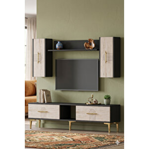 Tvr1515at - Shumen Tv Üni̇tesi̇ Takimi 150cm Antrasi̇t-traverten Antrasit-Traverten
