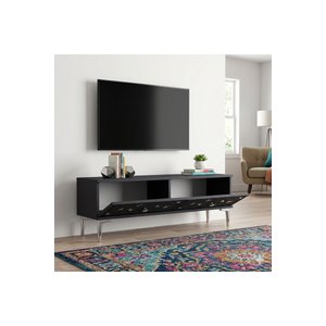 Tsa1212as - Rabbi̇t Tv Stand , Tv Sehpasi 120cm Antrasi̇t-si̇lver Antrasit Gümüş