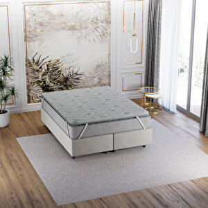 Antistatik Yatak Pedi, Ortopedik Yatak Pedi, Hypnoz Çift Taraflı Kullanım,rahat Uyku 160x200 cm