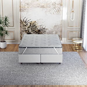 Antistatik Yatak Pedi, Ortopedik Yatak Pedi, Hypnoz Çift Taraflı Kullanım,rahat Uyku 160x200 cm