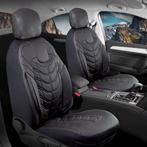 Bmw 3 Serisi 318is Full Deri Oto Koltuk Kılıfı Ön Arka Set Siyah Classy Model Şhn