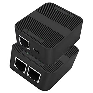 602 Rj45 Ethernet Splitter 1 Giriş 2 Çıkış Gigabit 1000mbps Çevirici Çoklayıcı