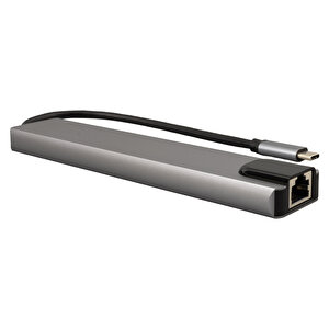 Powermaster Type-c 8in1 Hdmi Cok Fonksiyonlu Usb 3.0 Dock Station