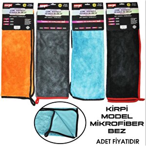 Kirpi Model Mikrofiber Bez Çift Yönlü 50x70