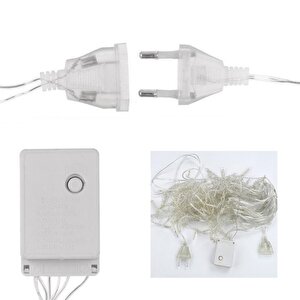 100 Ledli Beyaz Yilbaşi Led Işik