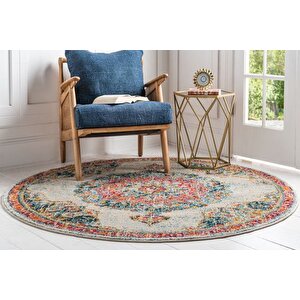 Angorahome Spri̇ng Maki̇ne Halisi Sp1002, Yuvarlak, 120x120