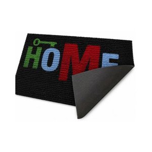 Home Kaymaz Taban Kapi Önü Paspasi, Gri̇, 40x60 Cm