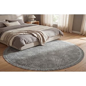 Şöni̇l Dokuma Yuvarlak Hali 140x140 Cm Lna8-ssg-yv-140
