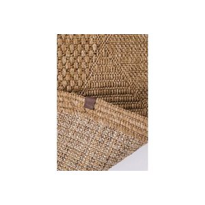 Boho Naturel Oval Jüt Taban Bohem Hali, 01, 140x200