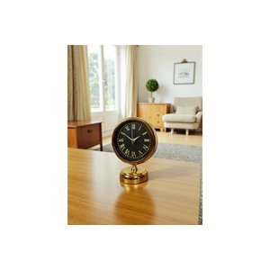 Golden Grace Metal Masa Saati̇ 25x20 Cm