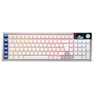 Vanguard Air 99 Wireless Beyaz Opx Low Profile Switch 8k Hz Rgb Kablosuz İngilizce Mekanik Gaming Klavye (ch-91h901b-uk)