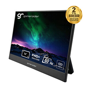 P14 14 Inç 60hz Full Hd+ Ips Taşınabilir Monitör – 2 Yıl Birebir Değişim Garantili