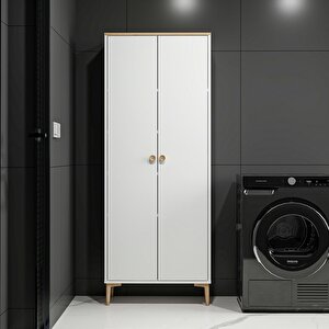 Viona 2k Çok Amaçli Dolap-beyaz-sepet