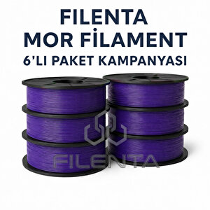 Mor Pla Premium Filmanet 6'lı Set 330 cm