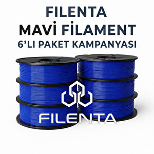 Mavi Petg Filmanet 6'lı Set 330 cm