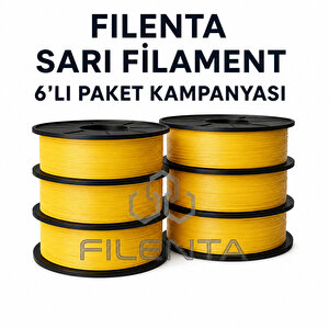 Sarı Pla Premium Filmanet 6'lı Set 330 cm