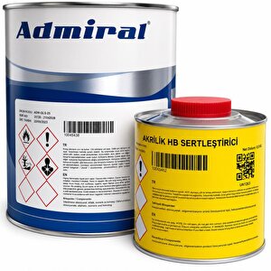 Admiral Ul25 Kendinden Astarlı Fayans,cam,galvaniz,alüminyum Boyası 3.5 Kg Mavi Ral 5015