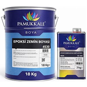 4530 Solventli Epoksi Zemin Boyası 21 Kg Ral 7030 Taş Grisi