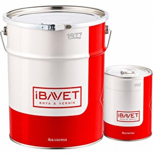 İbavet Poliüretan Son Kat Boya Mat Beyaz 3+0.75 Kg