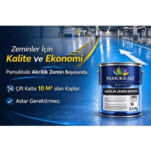 Akrilik Zemin Boyası 2.5 Kg Ral 1003 Sinyal Sarısı