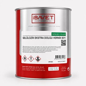 İbavet Selülozik Extra Dolgu Vernik 2.5 Lt Şeffaf