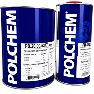 Polchem Pd-20 Poliüretan Dolgu Vernik 12+6 Kg Beyaz