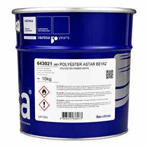 Valresa Polyester Astar Beyaz 10 Kg+0.2 Kg+0.2 Kg