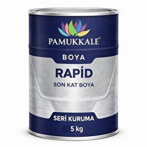 Pamukkale 1402 Rapid Endüstriyel Boya 60-70 Gloss 5 Kg Ral 5012 Açık Mavi