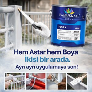 Full+ Kendinden Astarlı Pas Önleyici Son Kat Boya 0.75 Lt Siyah