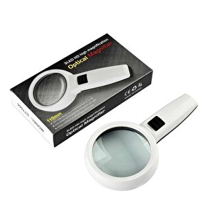 3 Ledli 5x95mm &amp; 10x19mm El Büyüteç Takı Okuma Para Kontrol Için Dt7665