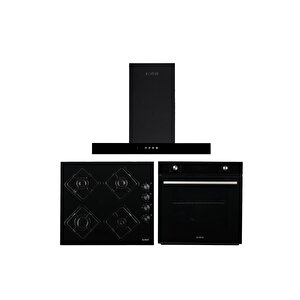 Black Edition 627 3'lü Ankastre Set(lara-kls670-mfa627)