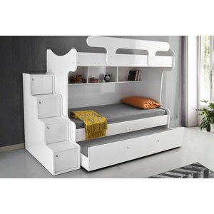 Vega Merdi̇venli̇ Yavrulu Ranza, Beyaz, 90x190