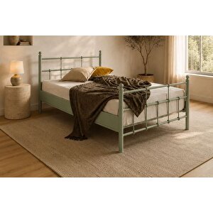 Uni̇met Lalas Metal Karyola, Yeşi̇l, 90x200