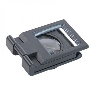 25x25 Mm Full Çelik Kaplı Katlamalı Büyüteç Th-9005b