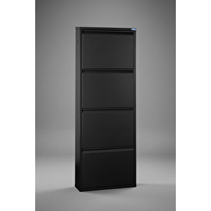 Metal Ayakkabılık 4'lü Model