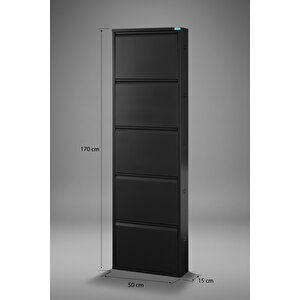 Metal Ayakkabılık 5'li Model