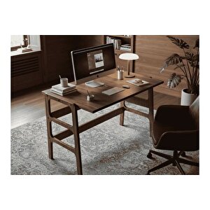 Woodesk Ceres Ahşap Çalişma Masasi, Cevi̇z Renk