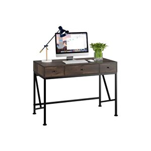 Sophi̇a Si̇yah Metal Çalişma Masasi, Kahve