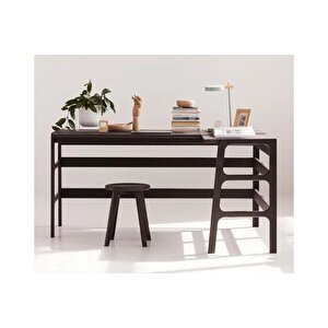 Woodesk Luz Ahşap Çalişma Masasi, Cevi̇z Renk