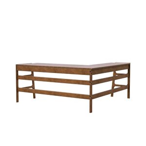 Woodesk Luz Ahşap Çalişma Masasi, Cevi̇z Renk