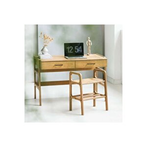 Woodesk Mi̇stral Ahşap Çalişma Masasi, Ti̇k Renk
