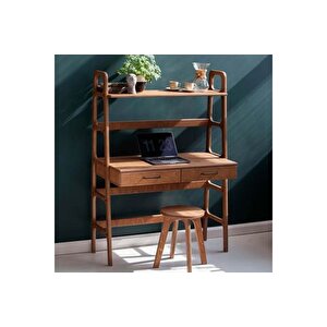 Woodesk Bri̇sa Ahşap Çalişma Masasi, Ti̇k Renk