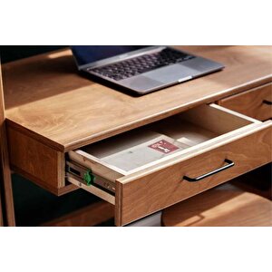 Woodesk Bri̇sa Ahşap Çalişma Masasi, Ti̇k Renk