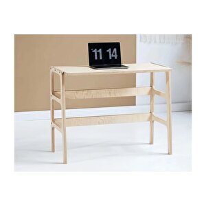 Woodesk Ceres Ahşap Çalişma Masasi, Natural Renk