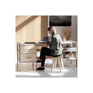 Woodesk Cadenza Ahşap Çalişma Masasi, Natural Renk